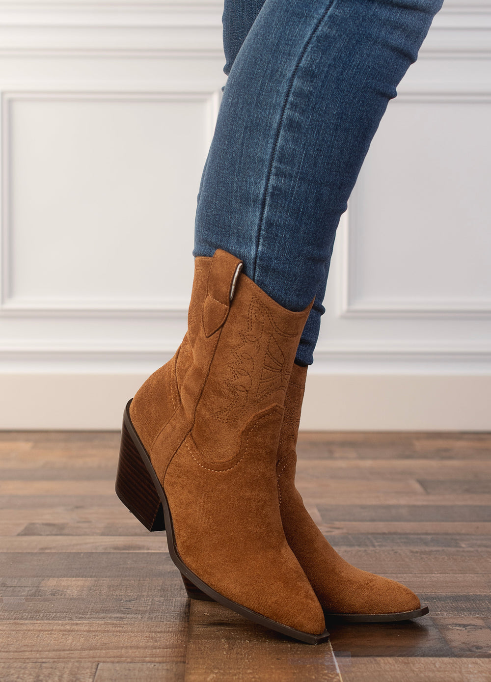 Let's Get Rowdy Suede Boots