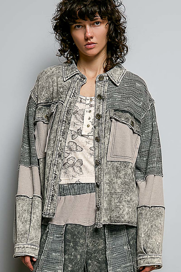 Long Sleeve Relaxed Fit Jacket