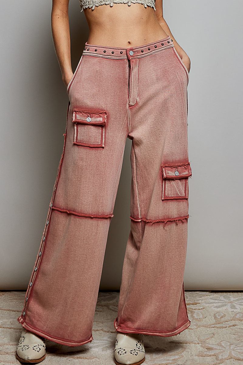 PREORDER- High Rise Wide Leg Pants