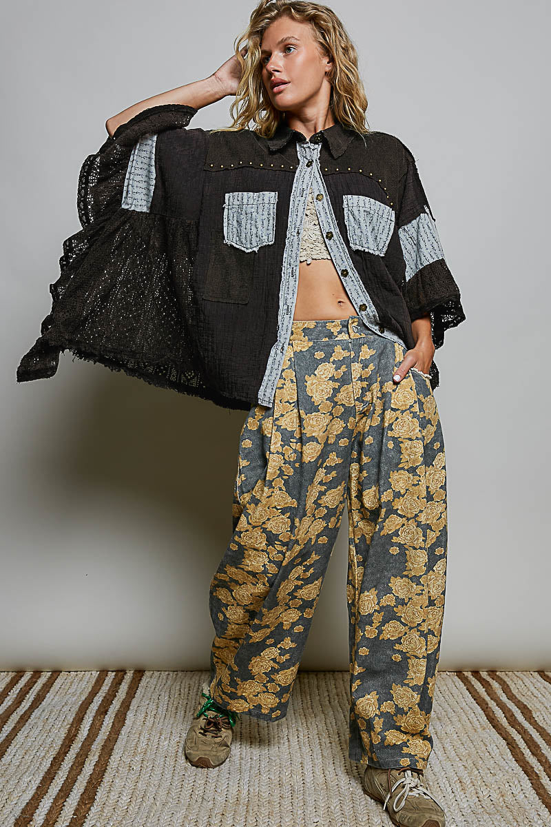 Boho Kind Of Day Top - Black