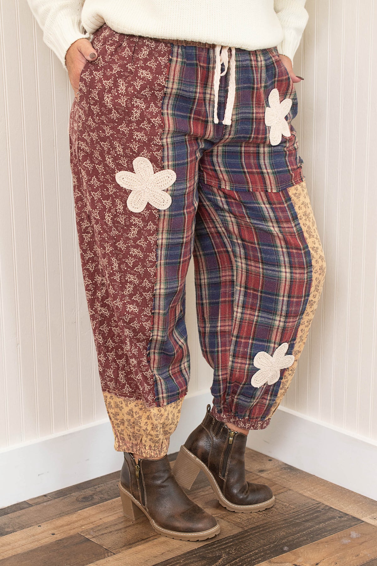 Patchwork Comfort Pants