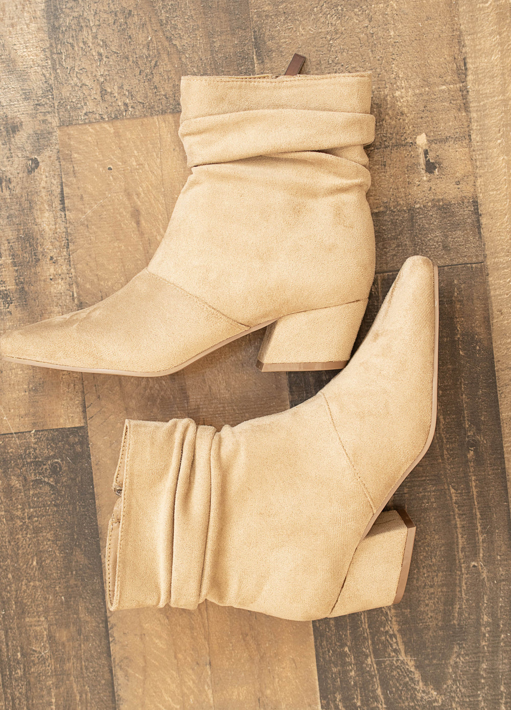 Addicted Faux Suede Bootie