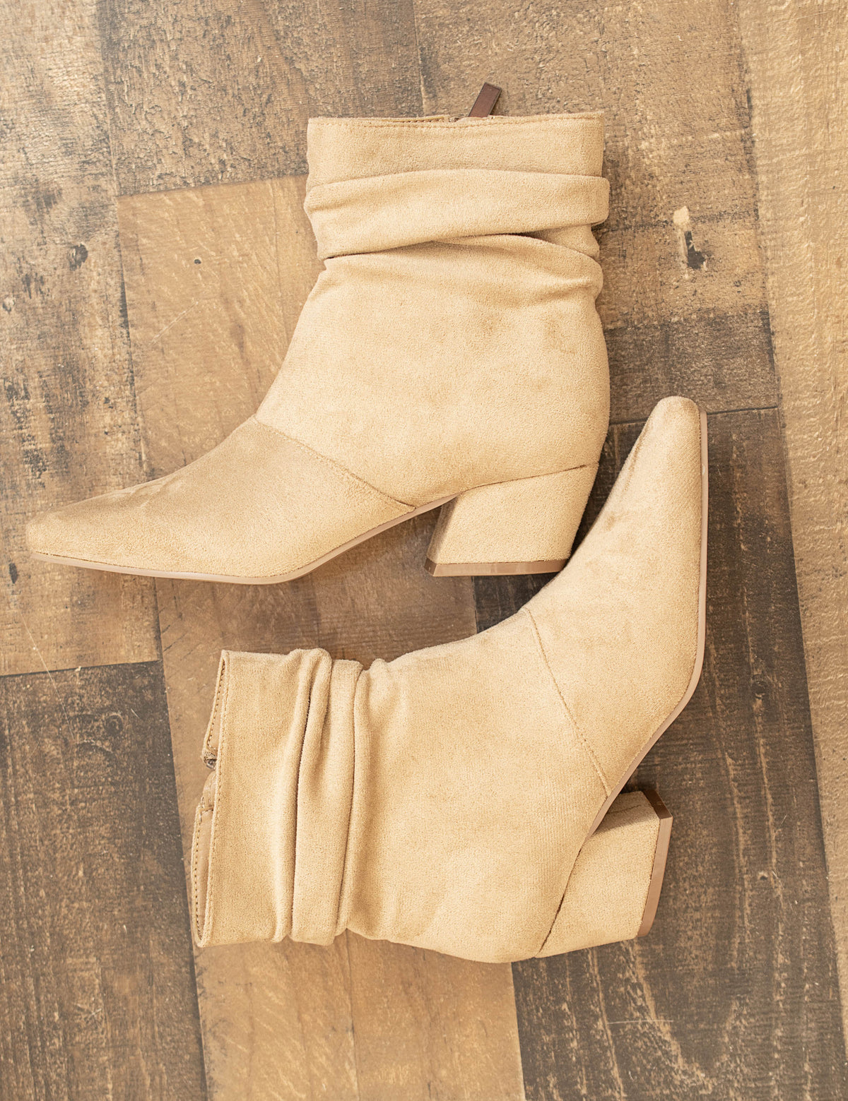 Addicted Faux Suede Bootie