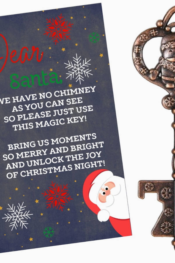 Santa's Magic Key Ornament *Final Sale*