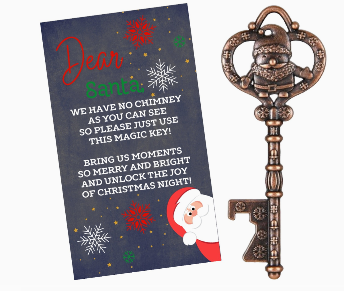 Santa's Magic Key Ornament *Final Sale*
