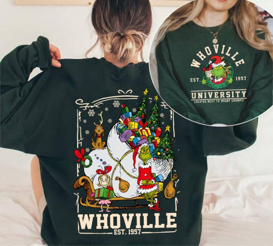 Whoville University Est. 1957 Sweatshirt