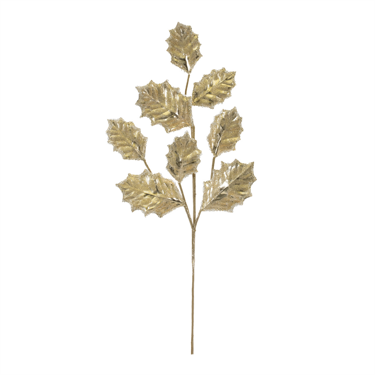27" Polyester Holly Spray