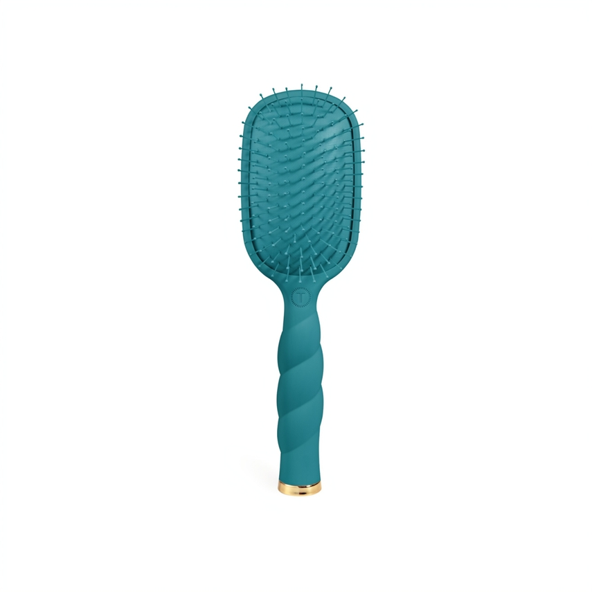 Detangler Brush Medium in Teal With It