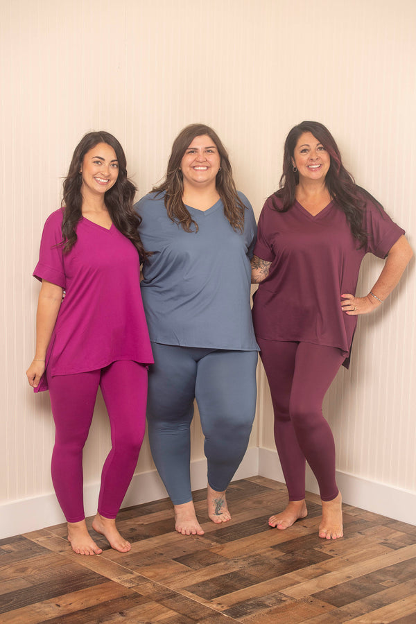 Weekend Reset Top & Legging Set - Multiple Colors
