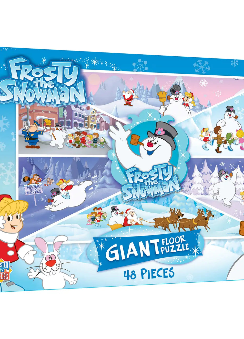 Snowman 48 Piece Floor Jigsaw Puzzle