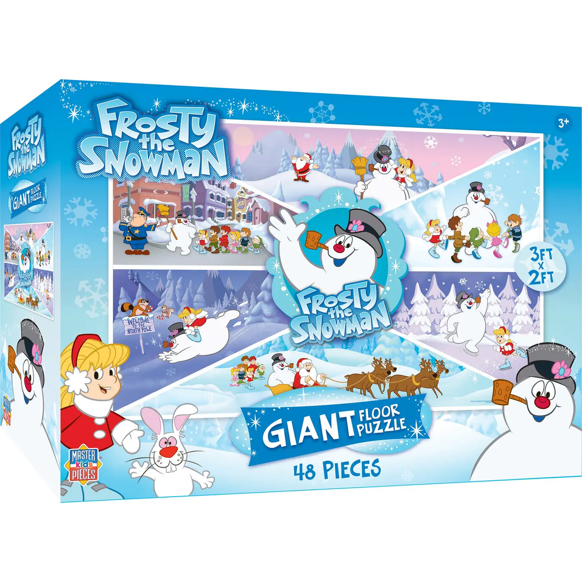 Snowman 48 Piece Floor Jigsaw Puzzle