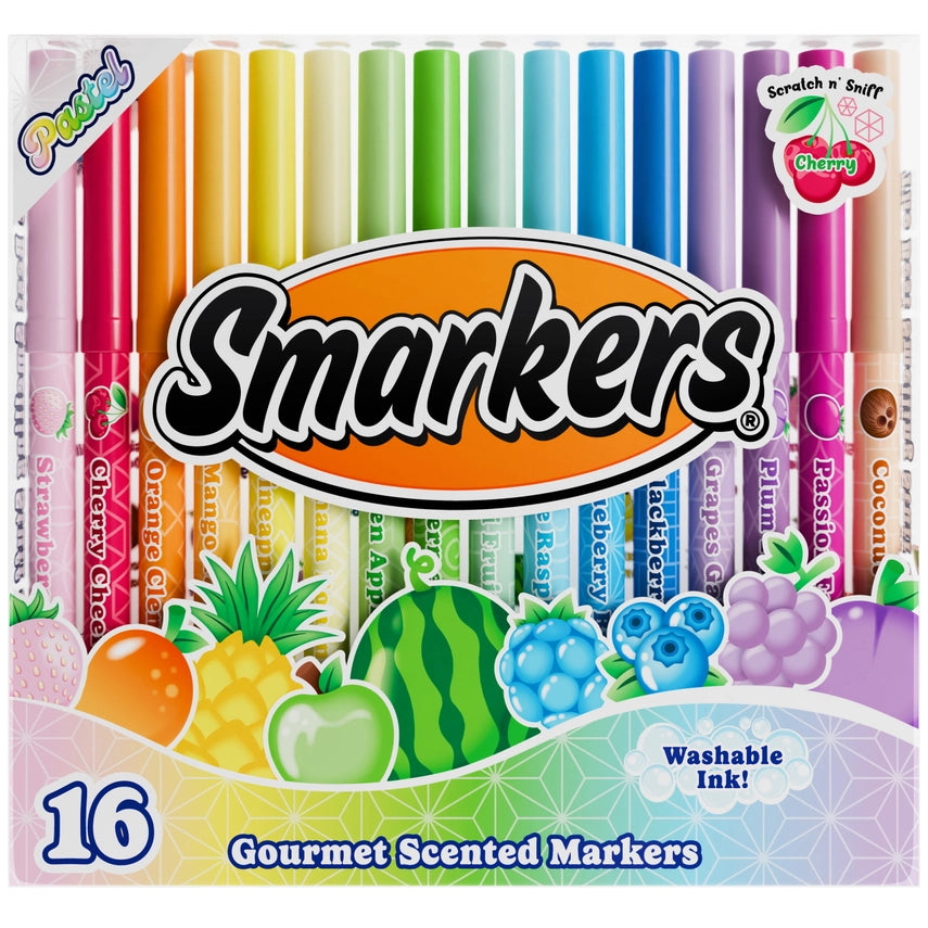 Scented Markers Pastel - Pack Of 16