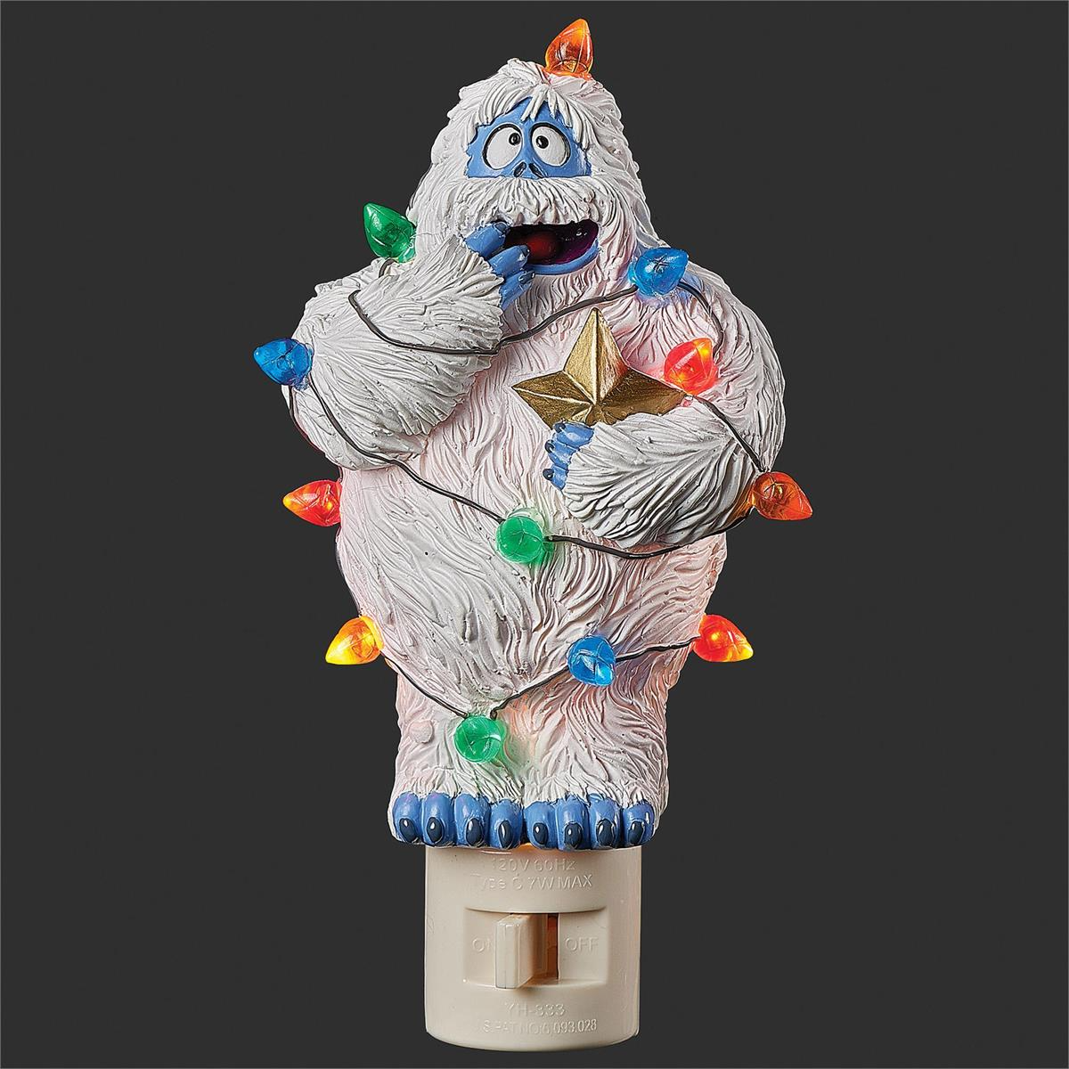 6"H Tangled Bumble Night Light Christmas Star Night Light