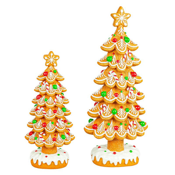 Elaborate Gingerbread Christmas Tree