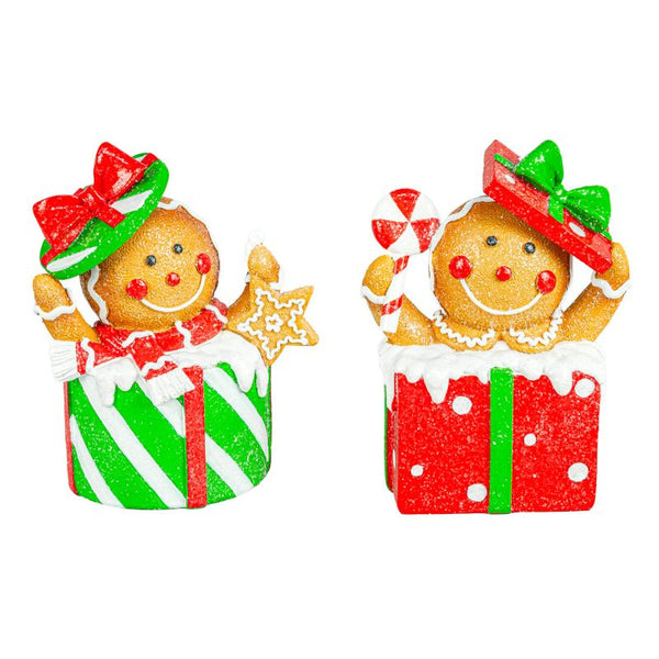 Sprinkled Frosting Gingerbread Gift