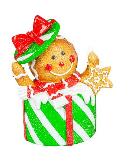 Sprinkled Frosting Gingerbread Gift- Multiple Colors