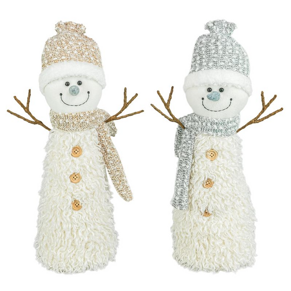 Charming Snowman Tabletop Decor