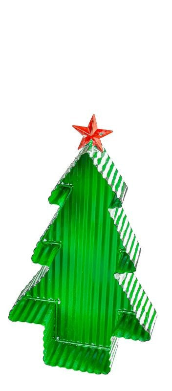 Stripey Metal Evergreen - Multiple Sizes