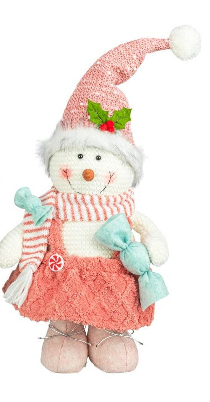 Cotton Candy Snowman 18" Stander - Multiple Colors