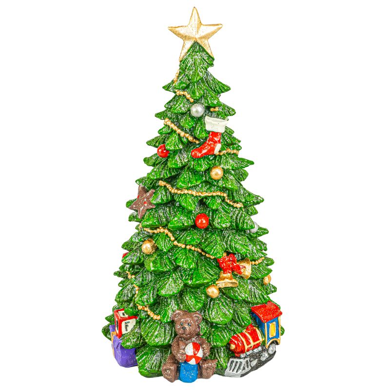 Gold Star Topped Tree