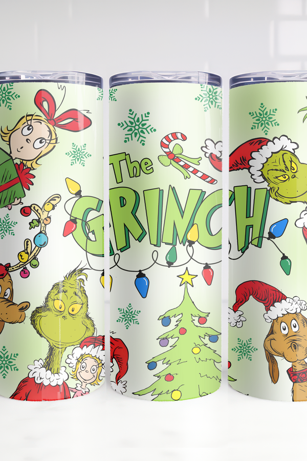 Grinchy Cheer Tumbler