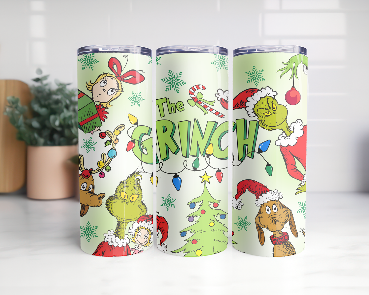 Grinchy Cheer Tumbler
