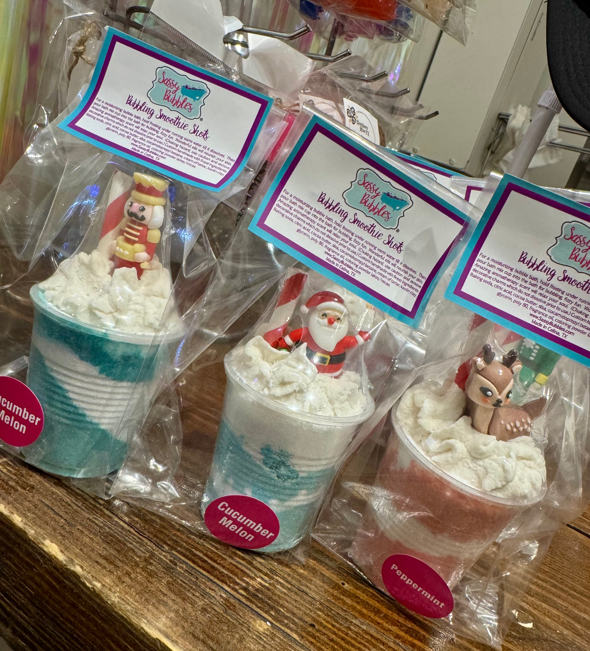 PREORDER- Christmas Bubbling Smoothie Shots