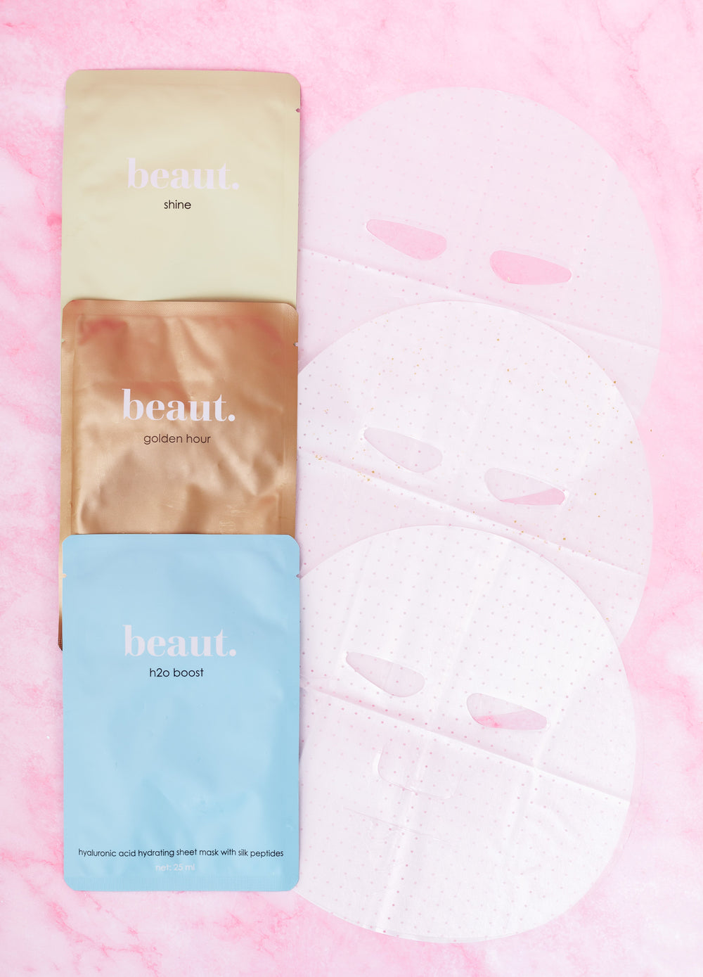 PREORDER- beaut. sheet masks BOGO