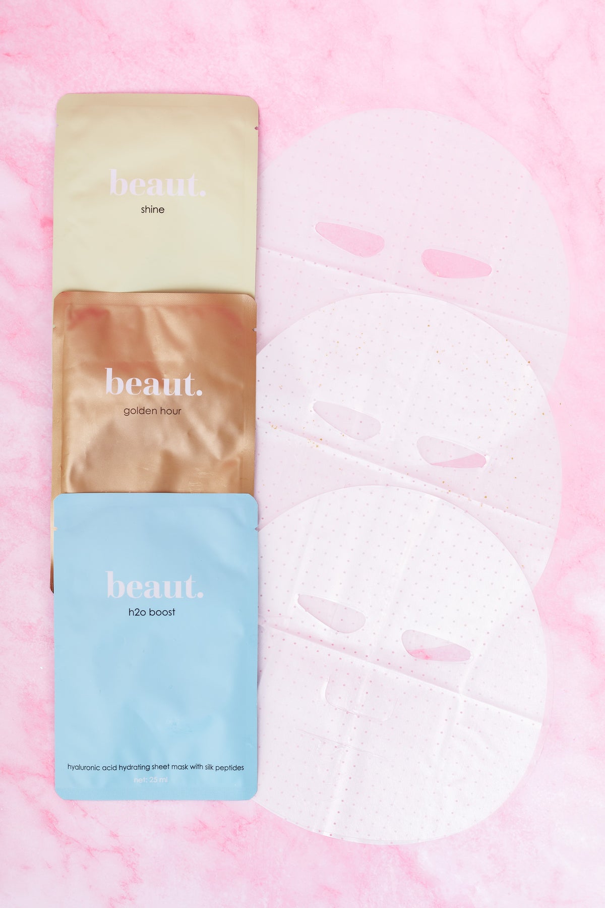 PREORDER- beaut. sheet masks