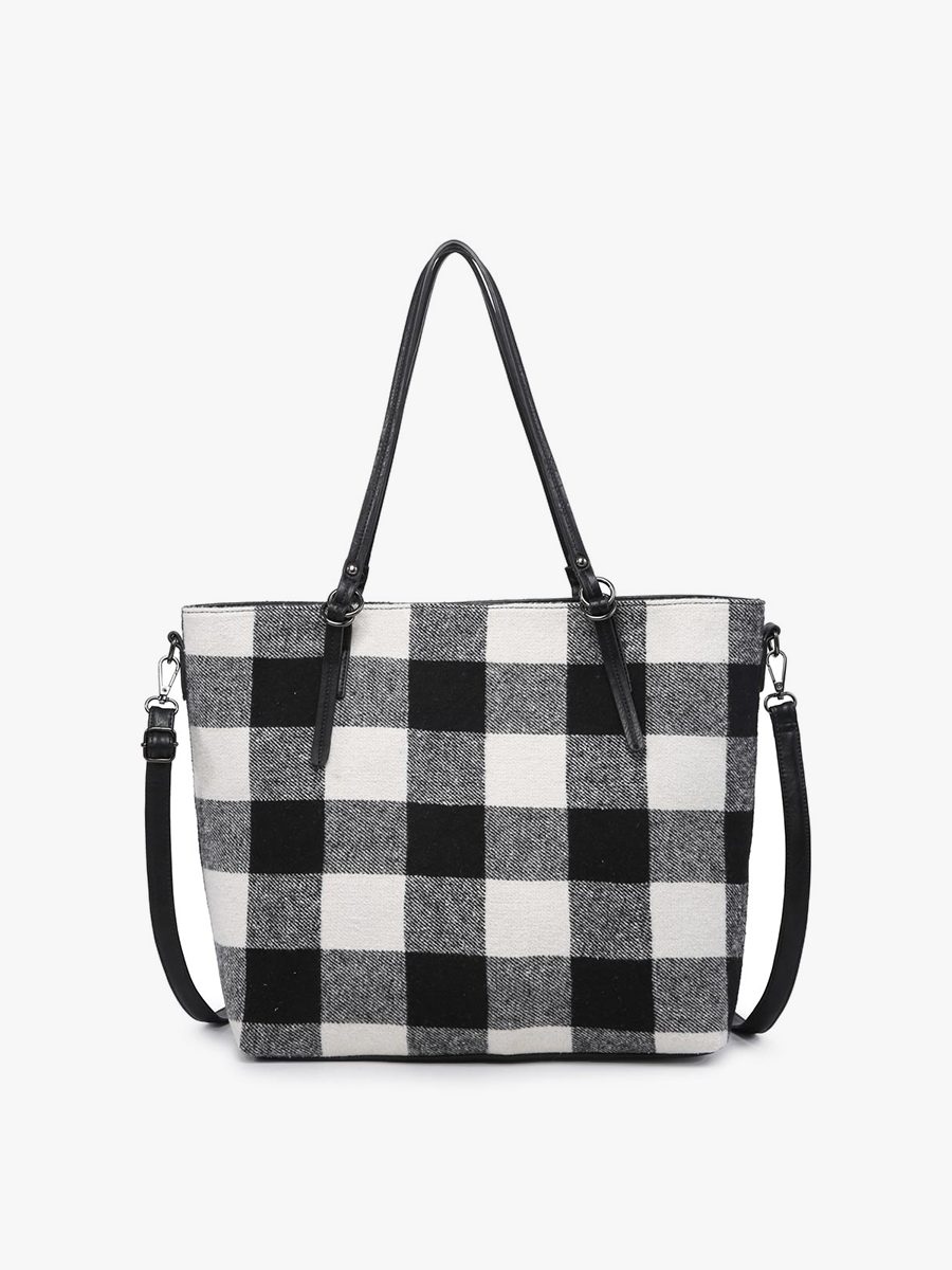 Ingrid Tote w/ Zipper Closure Jen & Co