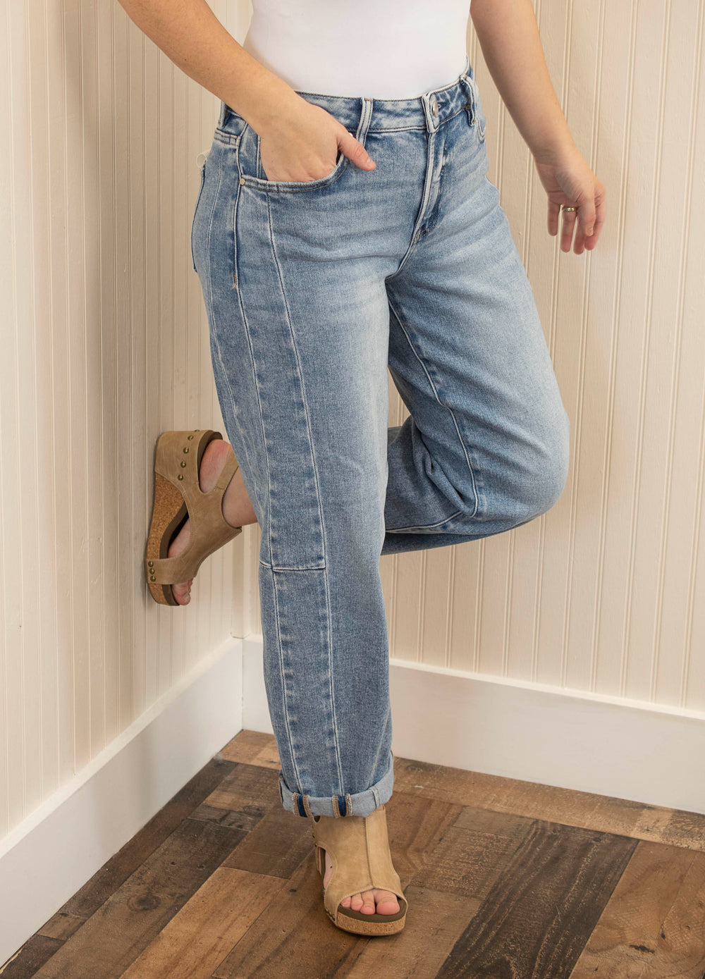 Risen Born This Way Barrel Jeans