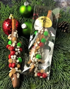 Holiday Peanut Butter Sparklers