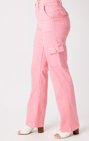 Pretty In Pink Cargo Pants