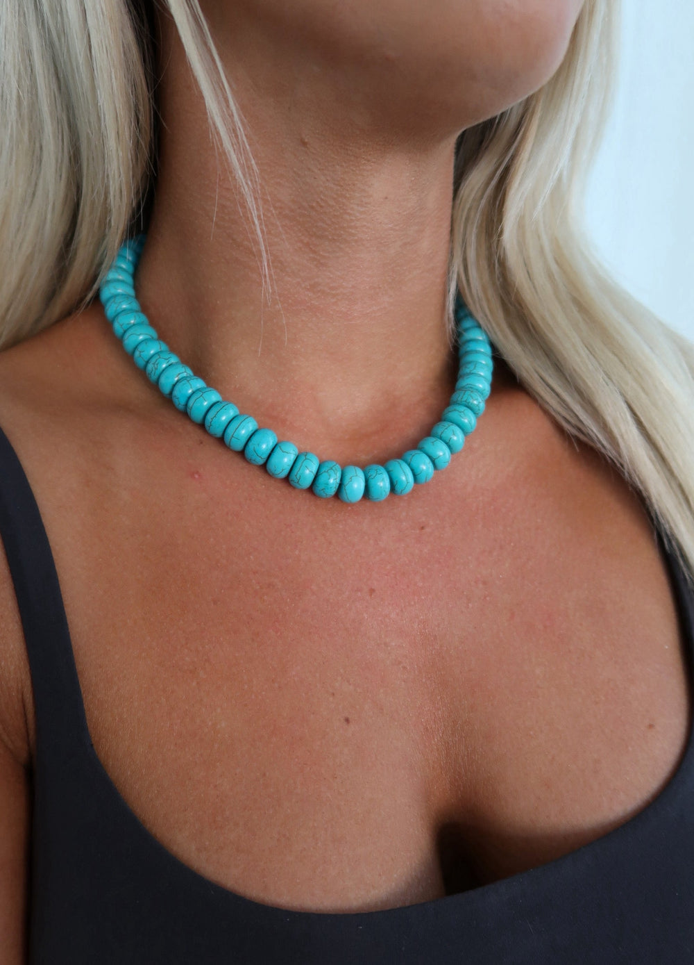 Turquoise Chunky Necklace