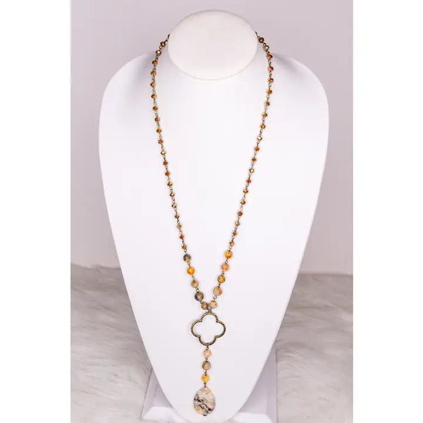 Wildest Dreams Necklace - Taupe