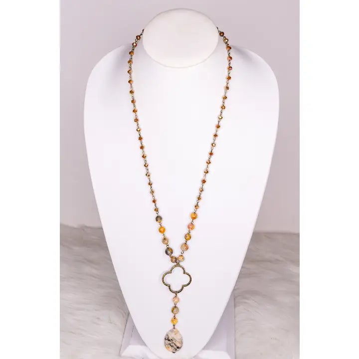 Wildest Dreams Necklace - Taupe