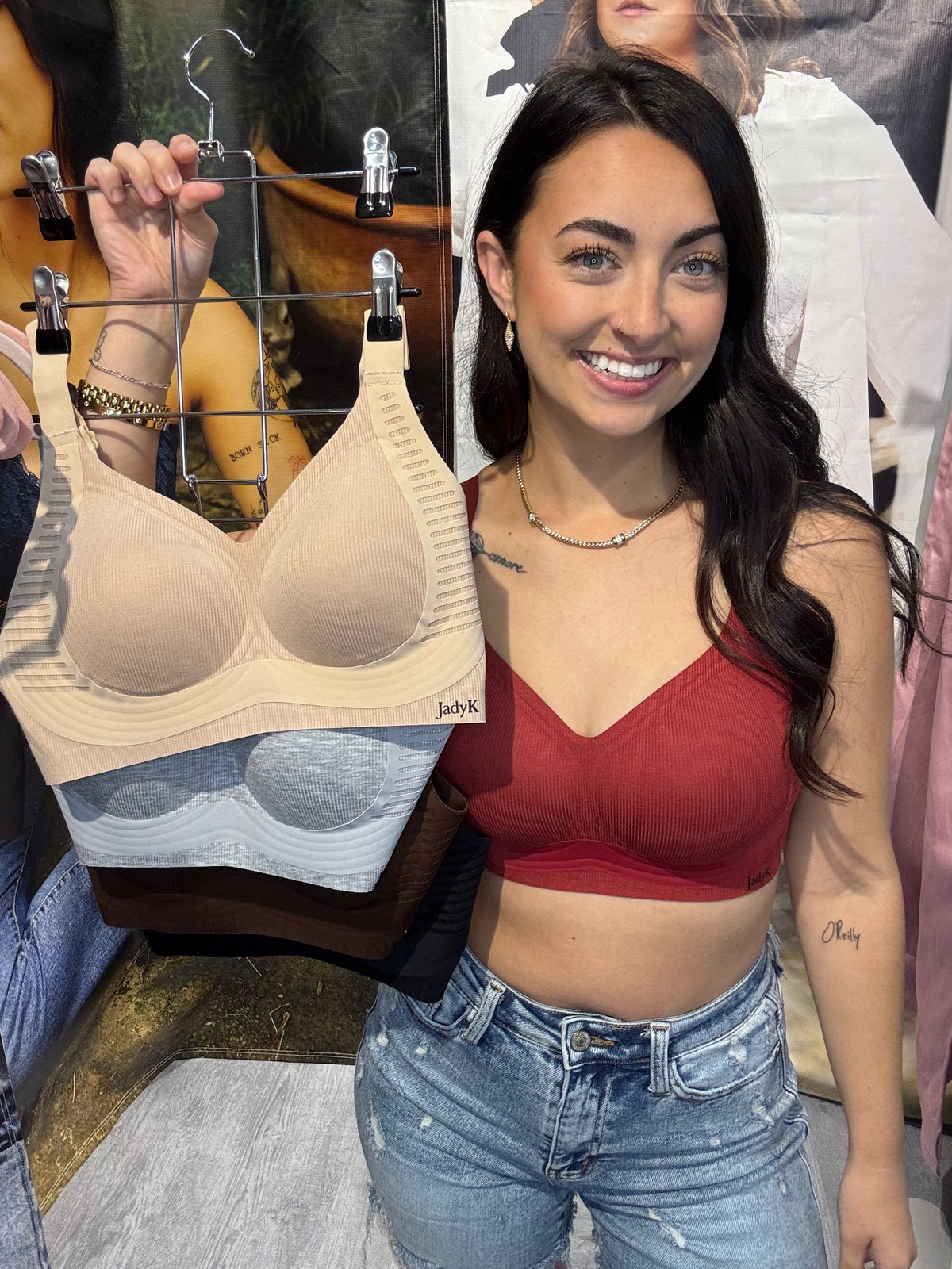 JadyK Ribbed Jelly Bra