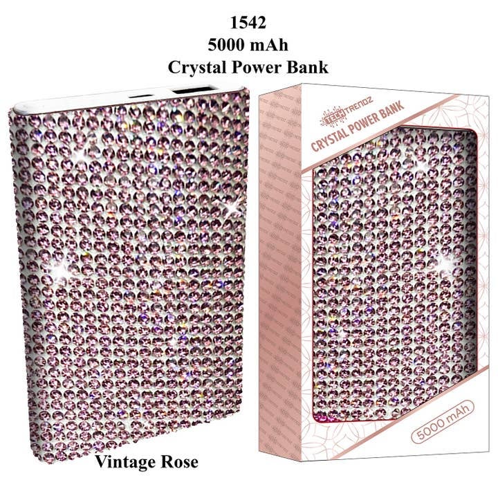 10,000 mAH Crystal Power Bank