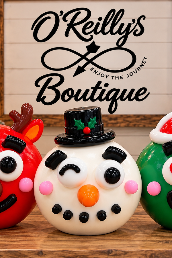 Holly Jolly Character Squishy