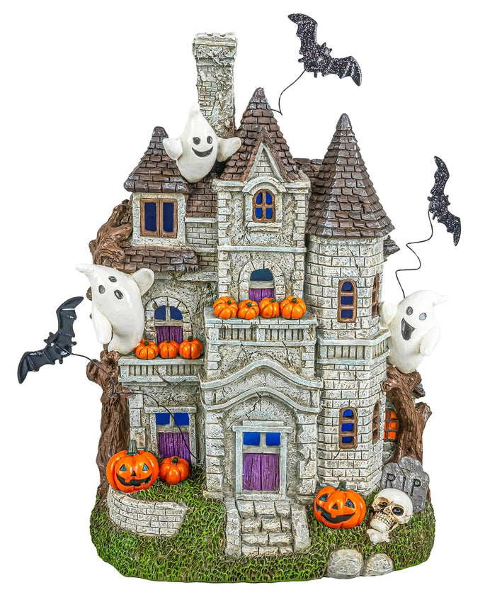 Ghastly Haunted Mansion With LED