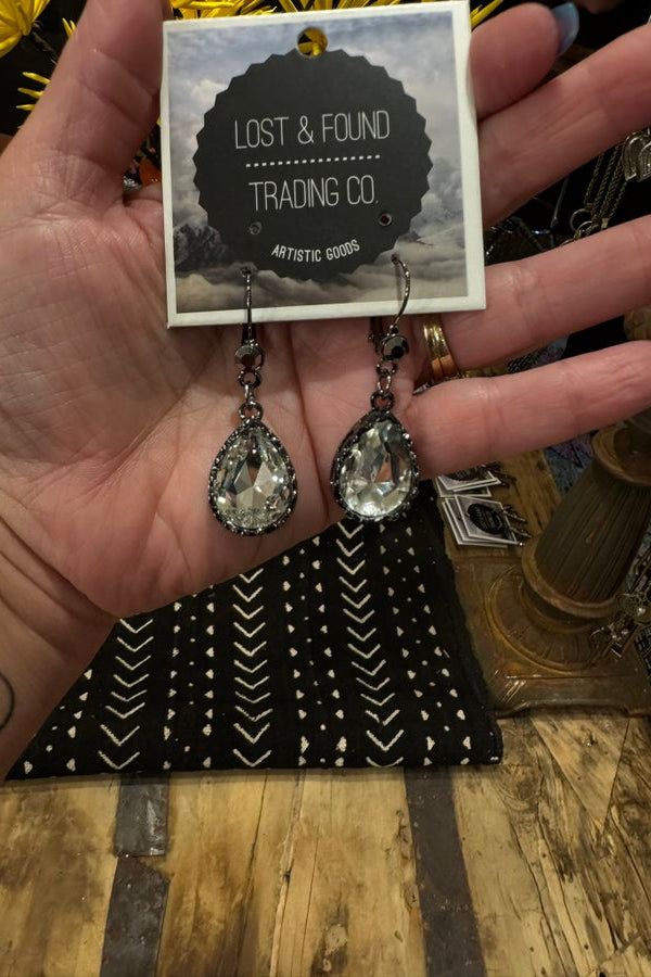 Lost & Found Crystal Dazzling Earrings