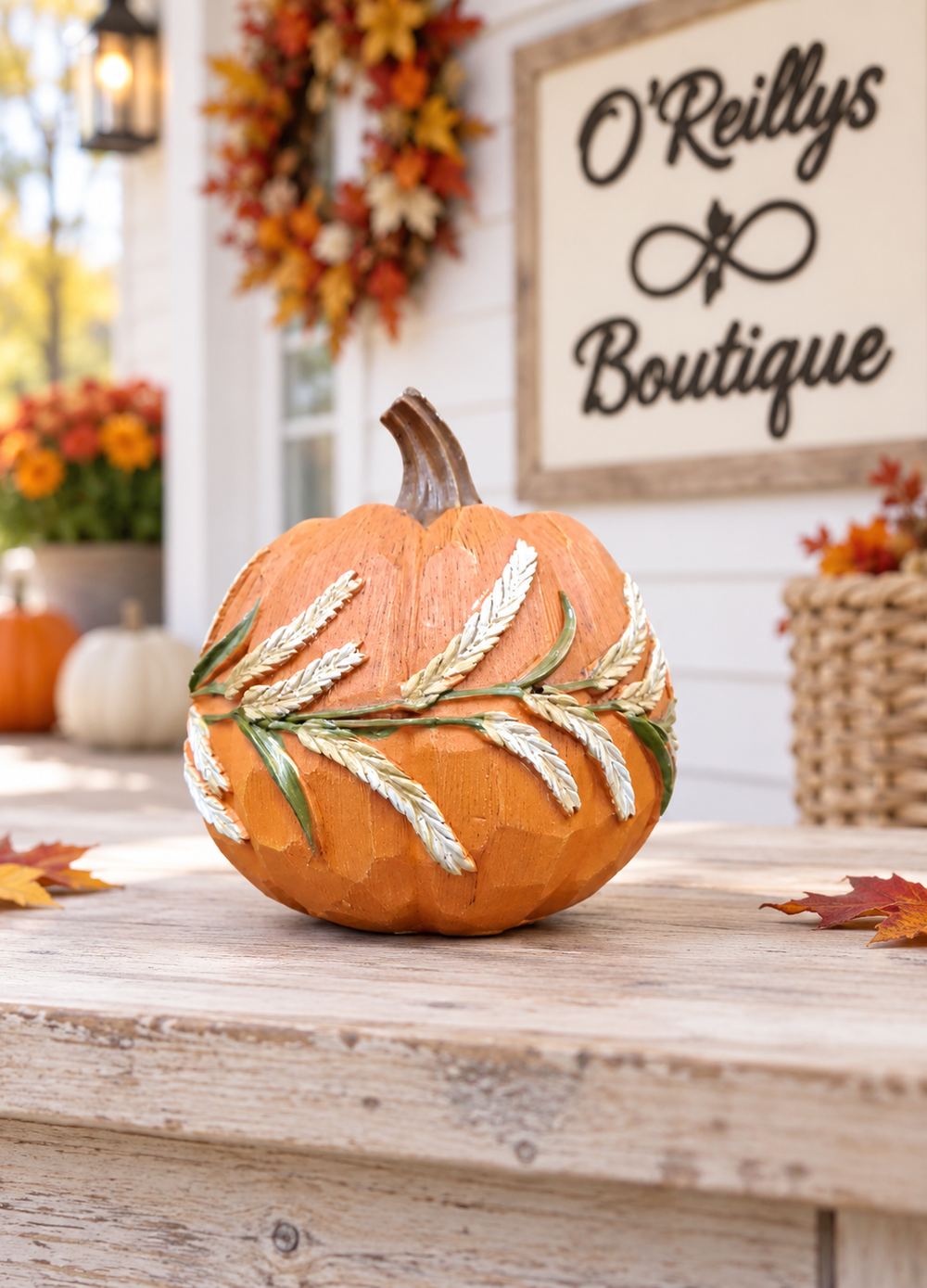 Resin Harvest Pumpkin - Multiple Colors