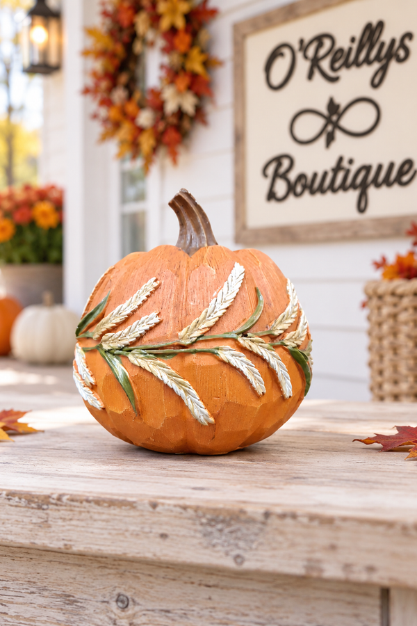 Resin Harvest Pumpkin - Multiple Colors