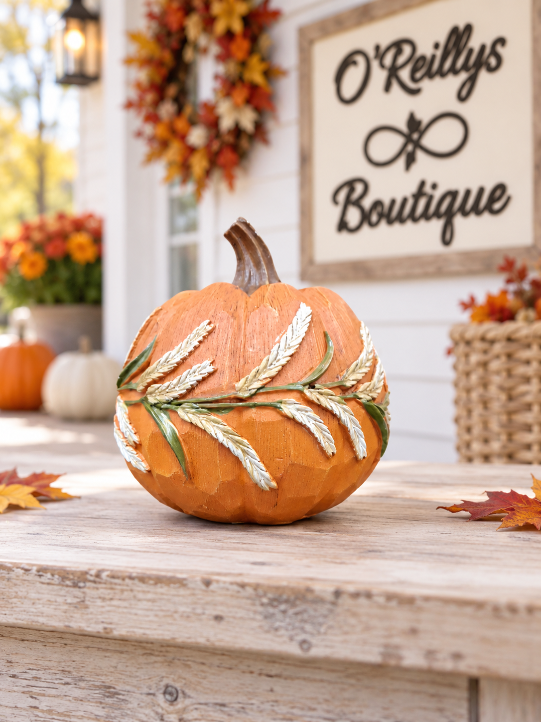 Resin Harvest Pumpkin - Multiple Colors