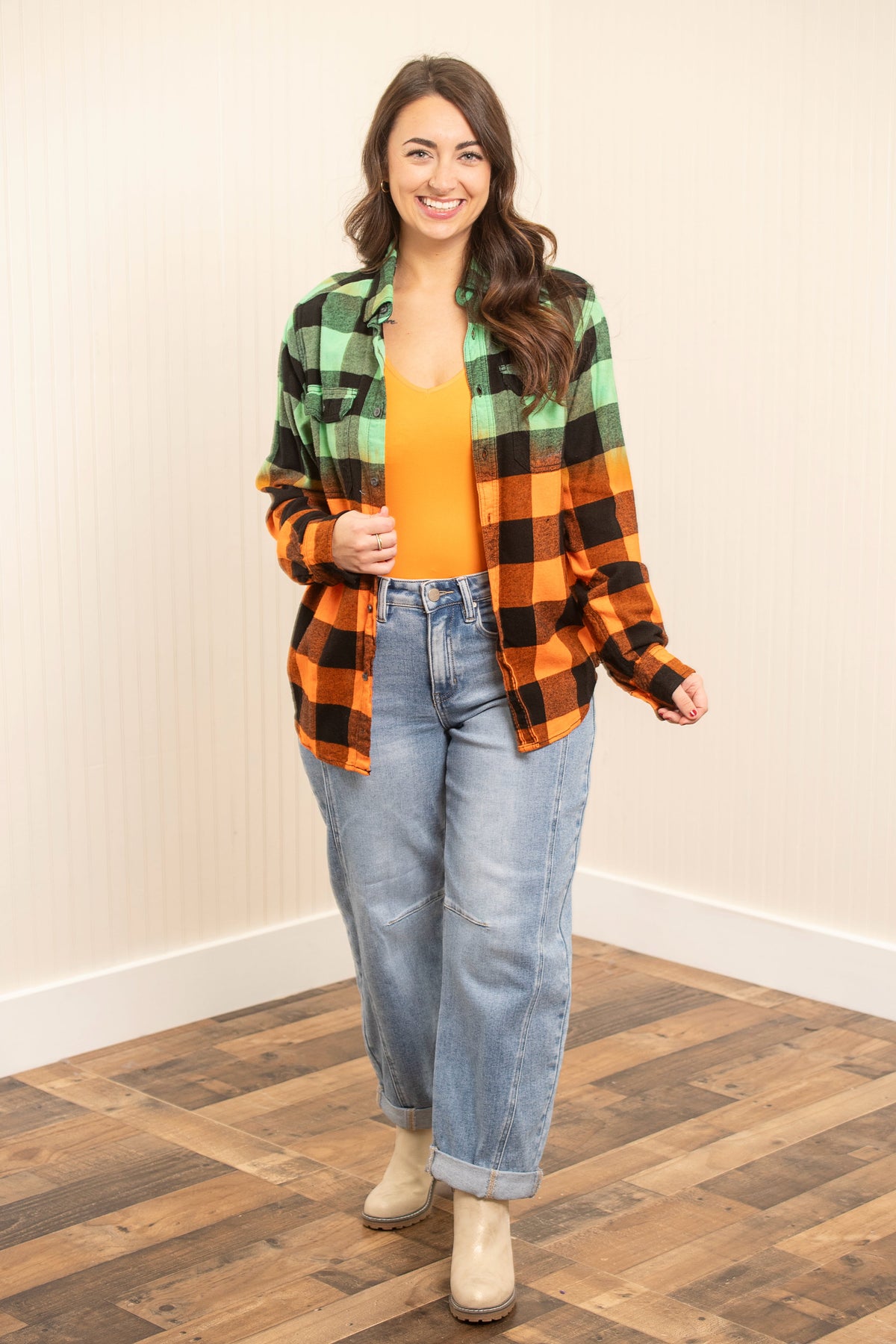 I've Got That Leprechaun Luck Dipped Flannel