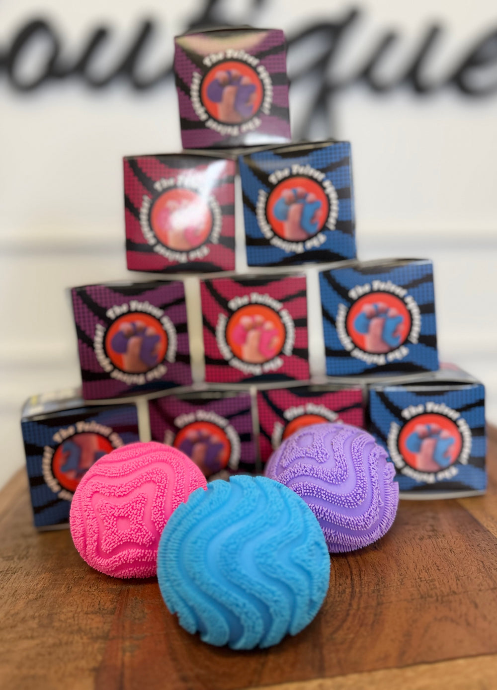 Viral Fuzzy Ball Squishy - Multiple Colors