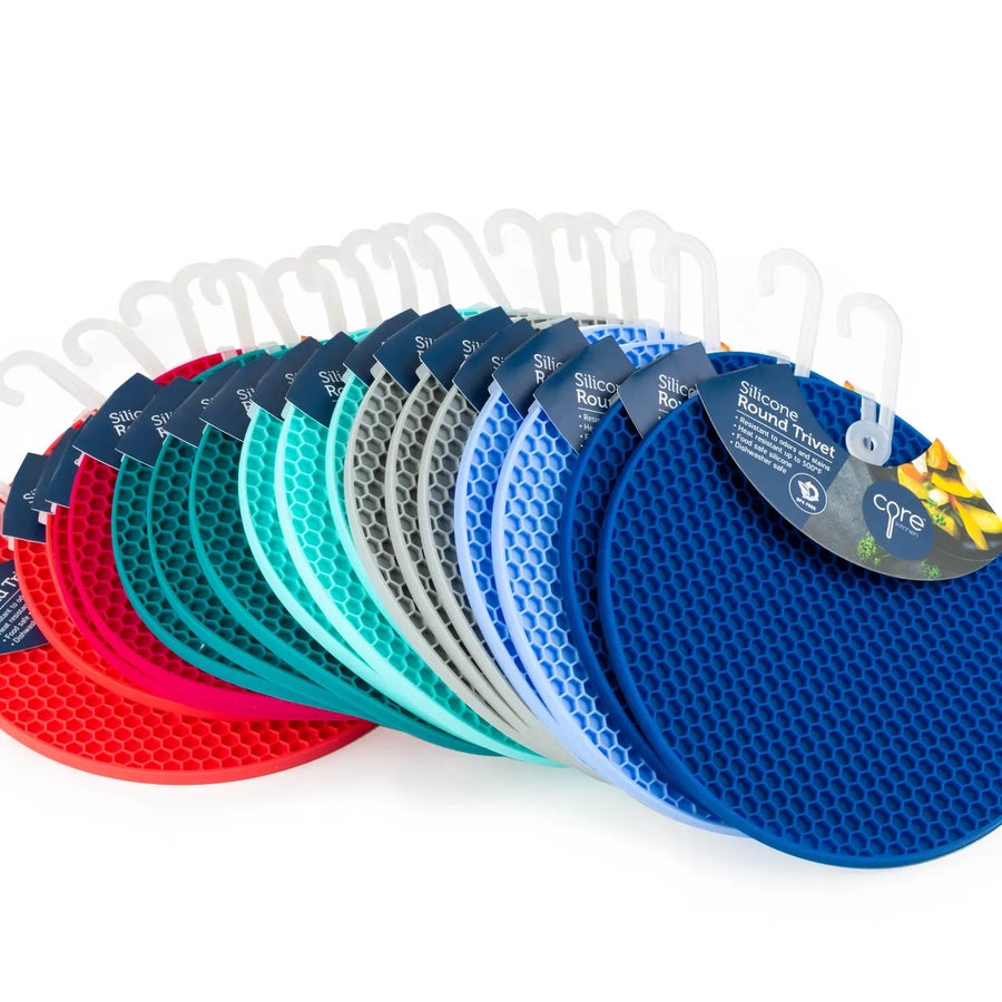 Silicone Round Trivet - Multiple Colors