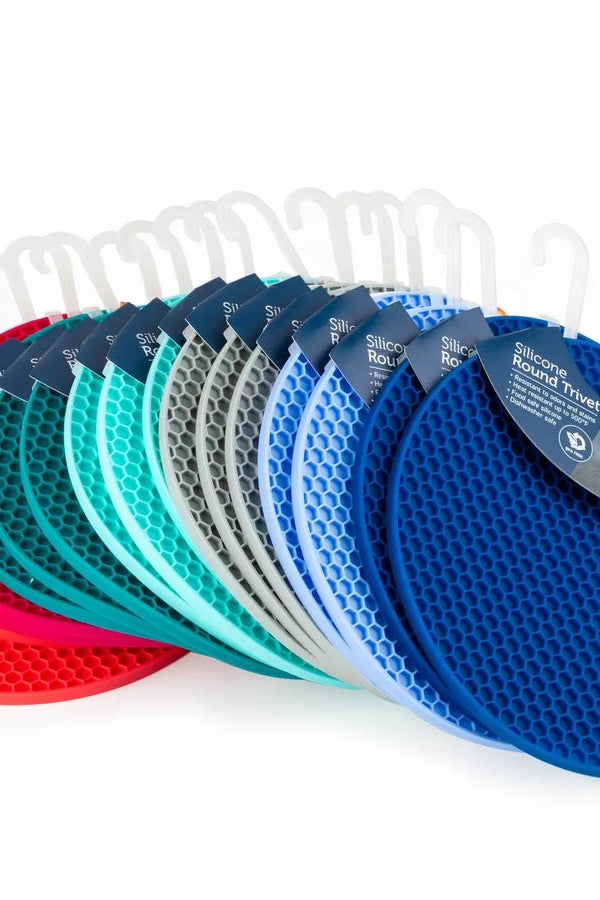 Silicone Round Trivet - Multiple Colors