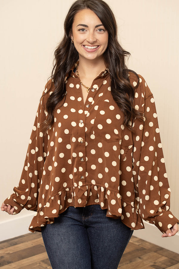 Sounds Of Fun Top - Brown