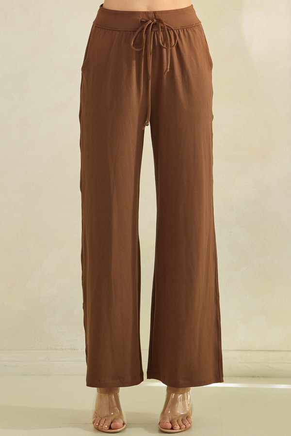 Effortlessly Relaxed Fit Peach Skin Pants - Multiple Colors